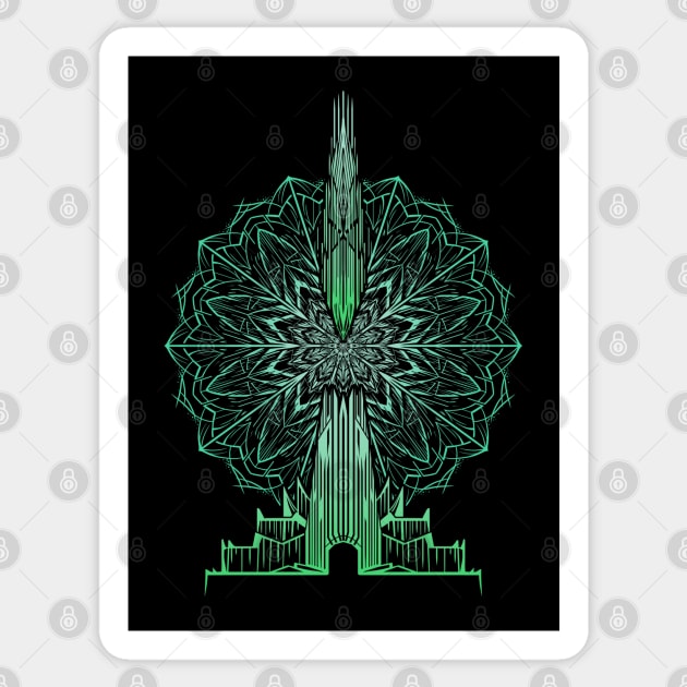 Light of Morgul Sticker by njonestees